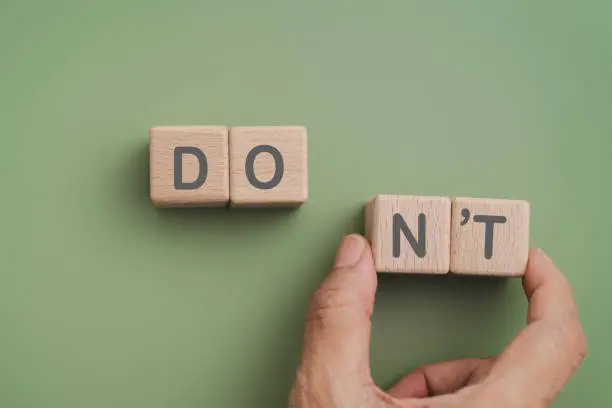 Driver Do's and Dont's